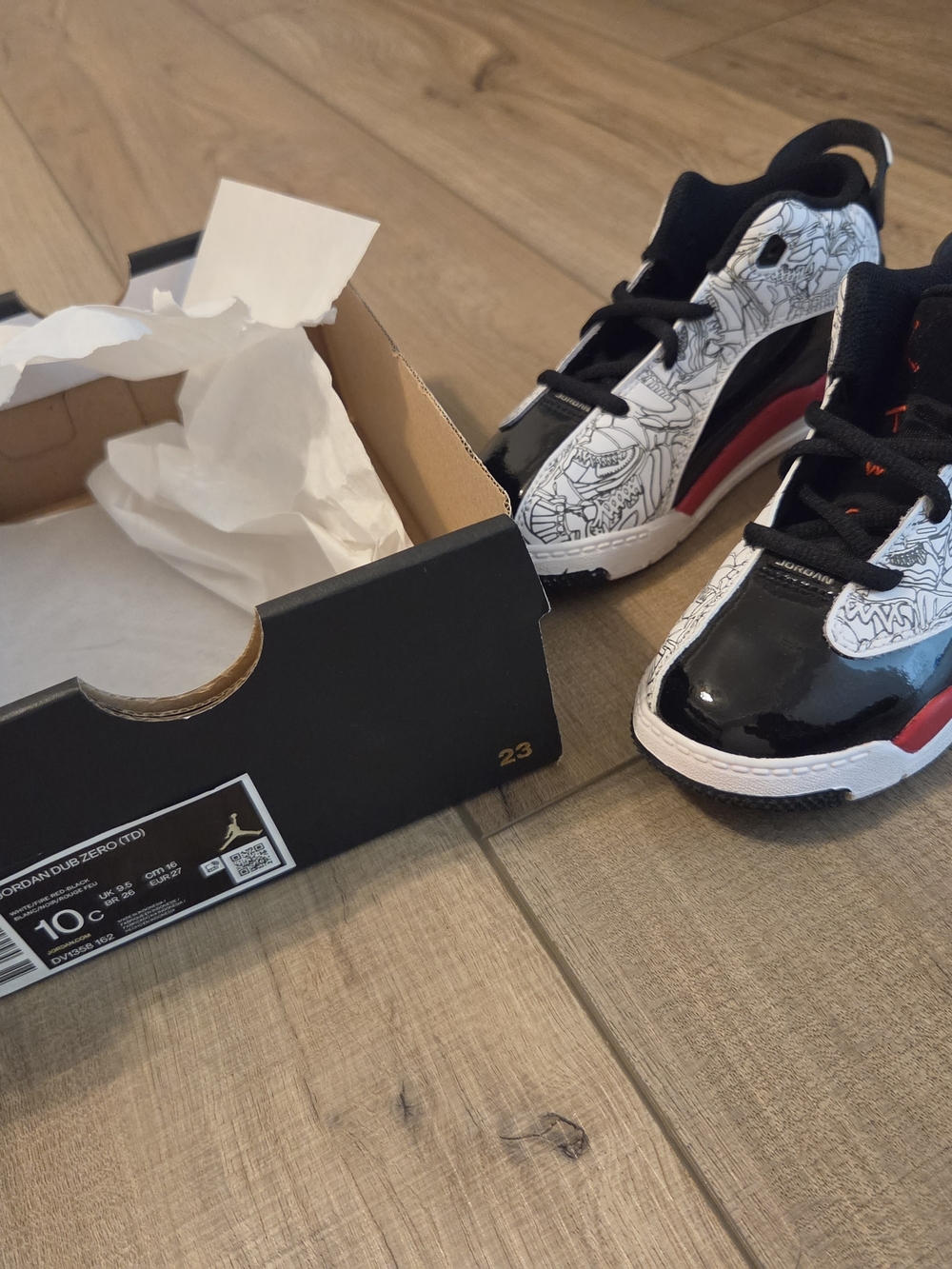 Jordan Dub Zero size 10C